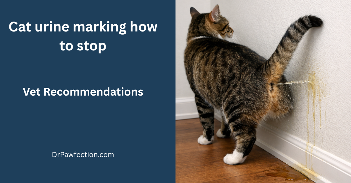 Cat Urine Marking: Why Cats Do It and How to Stop It